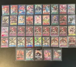 One Piece Card Lot of 41 English/Japanese Alt Art Cards - Image 1