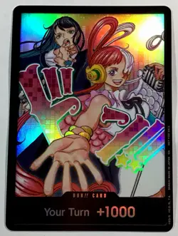 One Piece TCG: DON!! Card Uta and Ado Promo ONE PIECE DAY 2025 - ENGLISH - Image 1