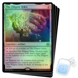 FOIL THE FILIGREE SYLEX X4 Phyrexia: All Will Be One ONE Magic MTG MINT CARD - Image 1