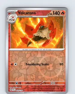 Pokemon TCG Volcarona S&V Journey Together 029/159 Reverse Holo Uncommon Card NM - Image 1