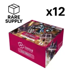 Gundam Card Game - Booster Box 12x - Sealed Case - DUAL IMPACT - GD02 English - Image 1