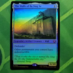 The Walls of Ba Sing Se 261 FOIL Avatar MTG NM - Image 1