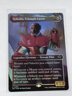 Kolodin, Triumph Caster Borderless Aetherdrift Foil #364 - Image 1