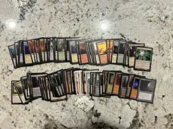 Mtg Non Basic Land Lot x100 - Magic The Gathering Special And Multi Land Lot - Image 1