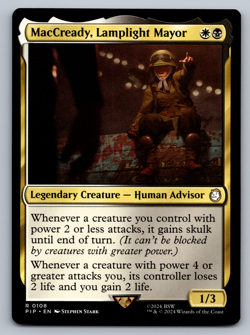 MacCready, Lamplight Mayor R 0108 Universes Beyond: Fallout Regular - Image 1