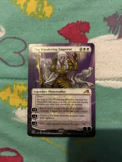 The Wandering Emperor (Borderless) Kamigawa: Neon Dynasty Regular - Image 1