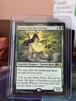 MTG, Azusa, Lost but Seeking 173 NM Core Set 2021 Regular - Image 1