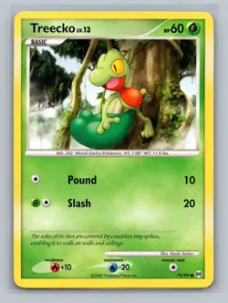 Pokemon TCG Treecko (79) 79/99 Arceus Normal LP - Image 1