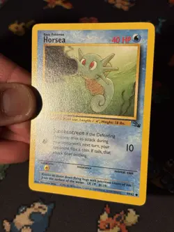 Pokemon Cards Horsea 49/62 Fossil FIRST EDITION WOTC - (NM) - Image 2