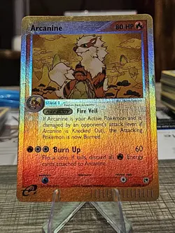 Arcanine Sandstorm #15/100 Reverse Holo Rare Pokemon Card - Image 1