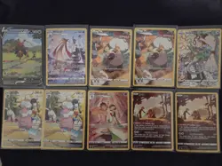 Silver Tempest Trainer Gallery - Lot of 10 Pokemon Cards - NM/Pack Fresh - Image 1