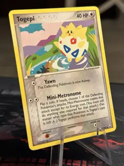 Pokemon Card - Togepi Team Rocket Returns 50/109 Uncommon NM - Image 1