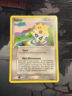 Pokemon Card - Togepi Team Rocket Returns 50/109 Uncommon NM - Image 2
