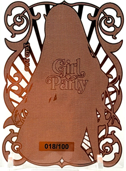 Goddess Story: Zero Two #/100 Spicy Metal Anime Waifu CCG Card - Image 2