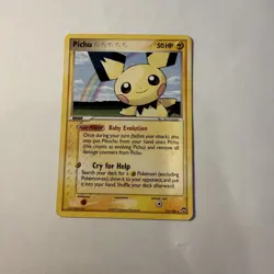 Pokemon 2007 EX Power Keepers Pichu #21/108 Collectible Card - Image 1