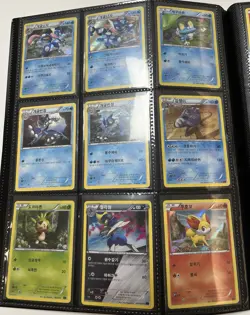 Pokemon Card lot binder collection Korean BW B&W DP XY Holo Rare Promo Old Back - Image 2