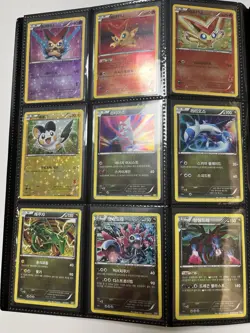 Pokemon Card lot binder collection Korean BW B&W DP XY Holo Rare Promo Old Back - Image 4