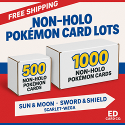 Pokemon Card Lots - Non Holo - 500/1000 - Free Ship - Image 1