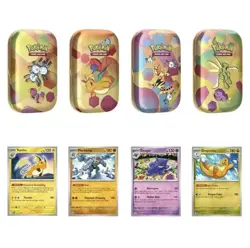 LOT OF 2 - Pokemon 4 Mini Tins + 4 Promo Cards Bundle - 151 SAMS CLUB EXCLUSIVE - Image 3