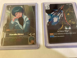 Kamille Bidan & A New Sign Promo - Newtype Challenge - Gundam Card Game English - Image 1