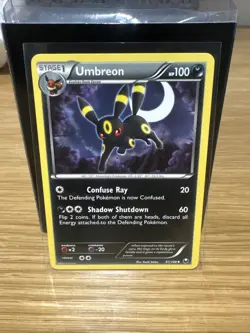 Pokemon TCG Umbreon Dark Explorers Card 61/108 LP-NM Condition - Image 1
