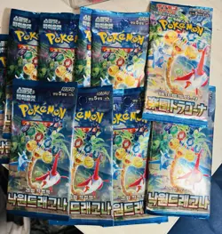 10x Pokemon Booster Pack Lot AUTHENTIC, UNWEIGHED, & SEALED Cards! (SWSH & SV) - Image 1