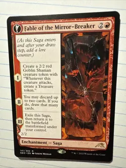 Fable of the Mirror-Breaker #141 Kamigawa Neon Dynasty Magic: The Gathering - Image 1
