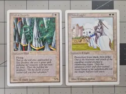 MTG ⭐ Unlimited ⭐ Wall of Swords & White Knight ⭐ Vintage Legacy ⭐ NM - Image 1