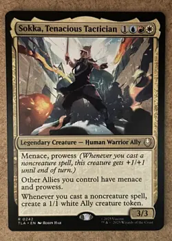 Sokka, Tenacious Tactician - Avatar: The Last Airbender TLA - NM MTG - Image 1
