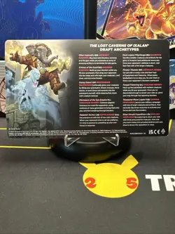 The Lost Caverns Of Ixalan Treasure Trove Box Topper SEALED Booster Pack - Image 2