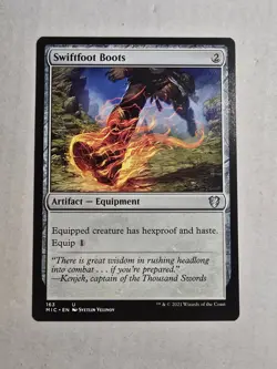 Swiftfoot Boots Commander: Innistrad: Midnight Hunt Regular - Image 1