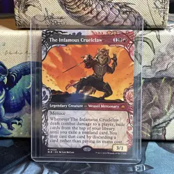 The Infamous Cruelclaw (Showcase) Bloomburrow Regular #0334 NM - Image 1