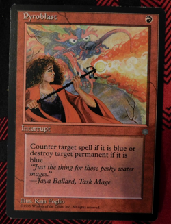 MTG Pyroblast - Ice Age - LP Excellent Condition - Image 1