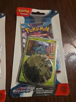 Pokemon TCG Paradox Rift Booster Pack Pineco Promo - Image 2