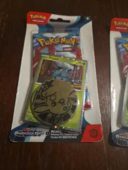 Pokemon TCG Paradox Rift Booster Pack Pineco Promo - Image 5