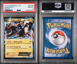 Zekrom EX BW38 PSA 8 - Black & White Promo Pokemon Holo Rare - Image 3