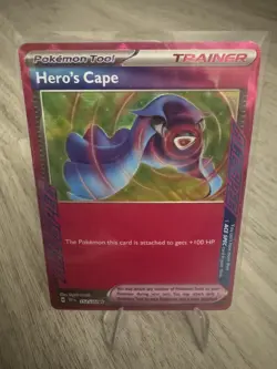 Pokemon: Hero’s Cape 152/162 Temporal Forces ACE SPEC Rare - Image 1