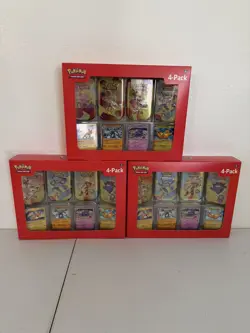 Pokemon 151 Mini Tins Bundle Sam's club Sealed lot of 3 box FAST/FREE SHIPPING - Image 1