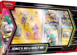 Pokemon TCG Iono's Bellibolt ex Premium Collection Box Sealed New - Image 1