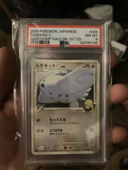 Pokemon Japanese Togekiss C Garchomp Half Deck 1st Ed. 008/016 PSA 9 MINT - Image 1