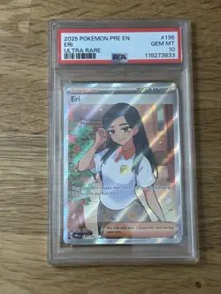 Pokemon TCG Eri 136/131 Prismatic Evolutions 2025 PSA 10 - Image 1