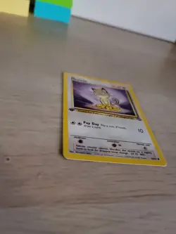 Pokemon Jungle Set 1st Edition Regular Finish Meowth 56/64 LP-NM OC497 - Image 2