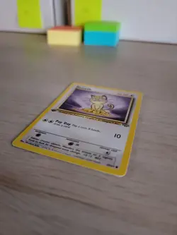 Pokemon Jungle Set 1st Edition Regular Finish Meowth 56/64 LP-NM OC497 - Image 3