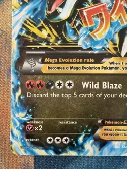 M Charizard EX Pokemon XY FLASHFIRE Holo Ultra Rare #69/106 NM / Near Mint - Image 3
