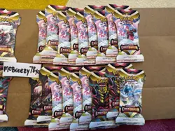 Factory Sealed 36x Pokemon Lost Origin Sleeved Booster Packs - Image 3