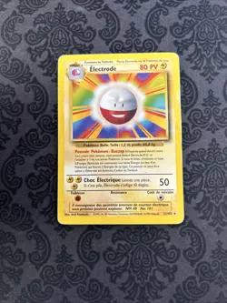 Pokemon TCG - Electrode - 21/102 - French - Rare - Base Set - Image 1
