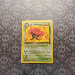 Pokemon TCG Dark Vileplume 30/82 1st Edition Team Rocket - Image 1