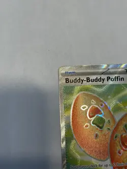 Pokemon Mega Evolution Buddy Buddy Poffin 167/132 Full Art Ultra Rare NM - Image 4