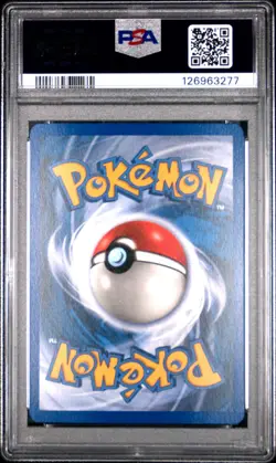 2005 POKEMON EX UNSEEN FORCES #27 HO-OH-REVERSE FOIL PSA 9 - Image 2