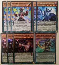 YuGiOh 45 Card Pendulum Magician Deck with 7 Card Extra Deck - Image 3